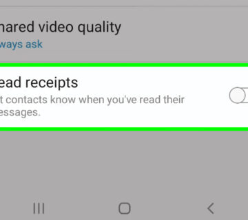 Read Receipts