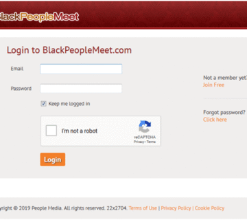 BlackPeopleMeet.com Login