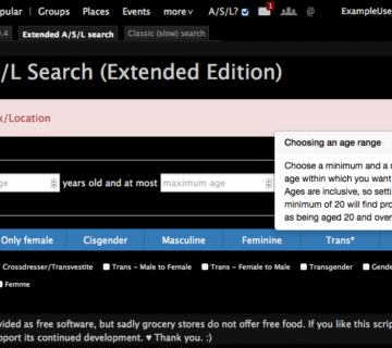 Fetlife. Support