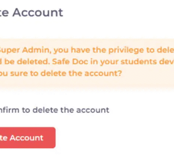 Delete My Secret Benefits Account