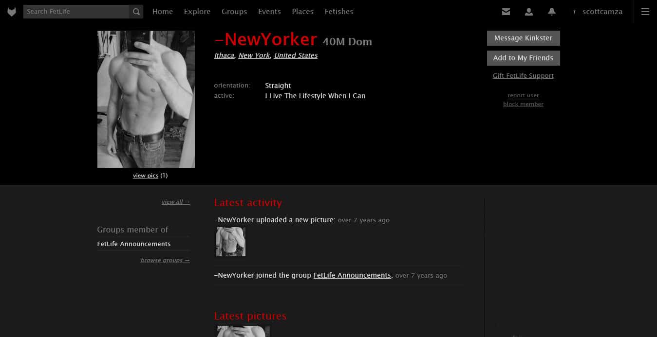 Fetlife Messaging System