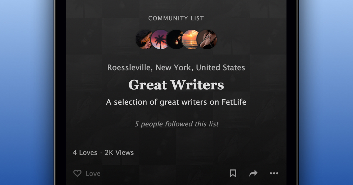Fetlife Kinktionary