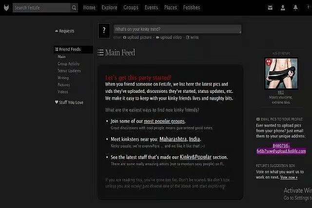 FetLife Terms of Use 2025