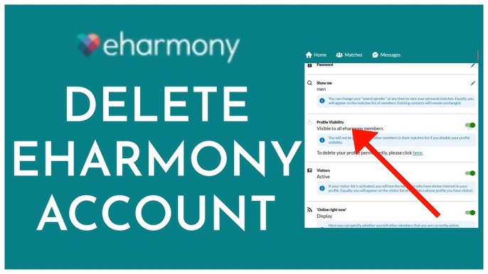 Delete Your eHarmony Profile and Cancel Your Membership