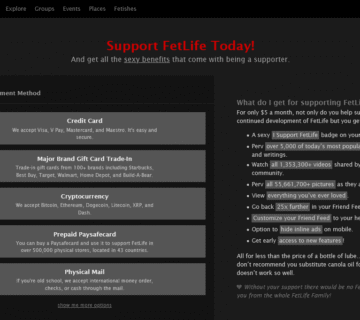 Fetlife FAQ Section