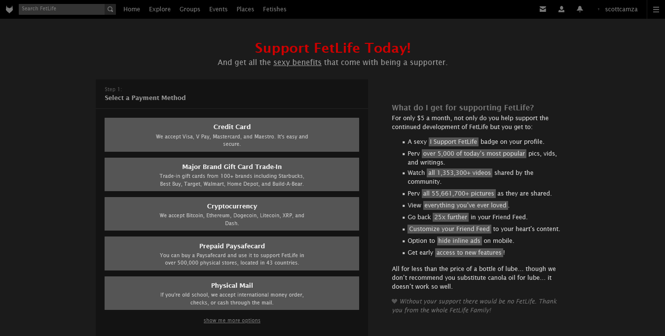 Fetlife FAQ Section