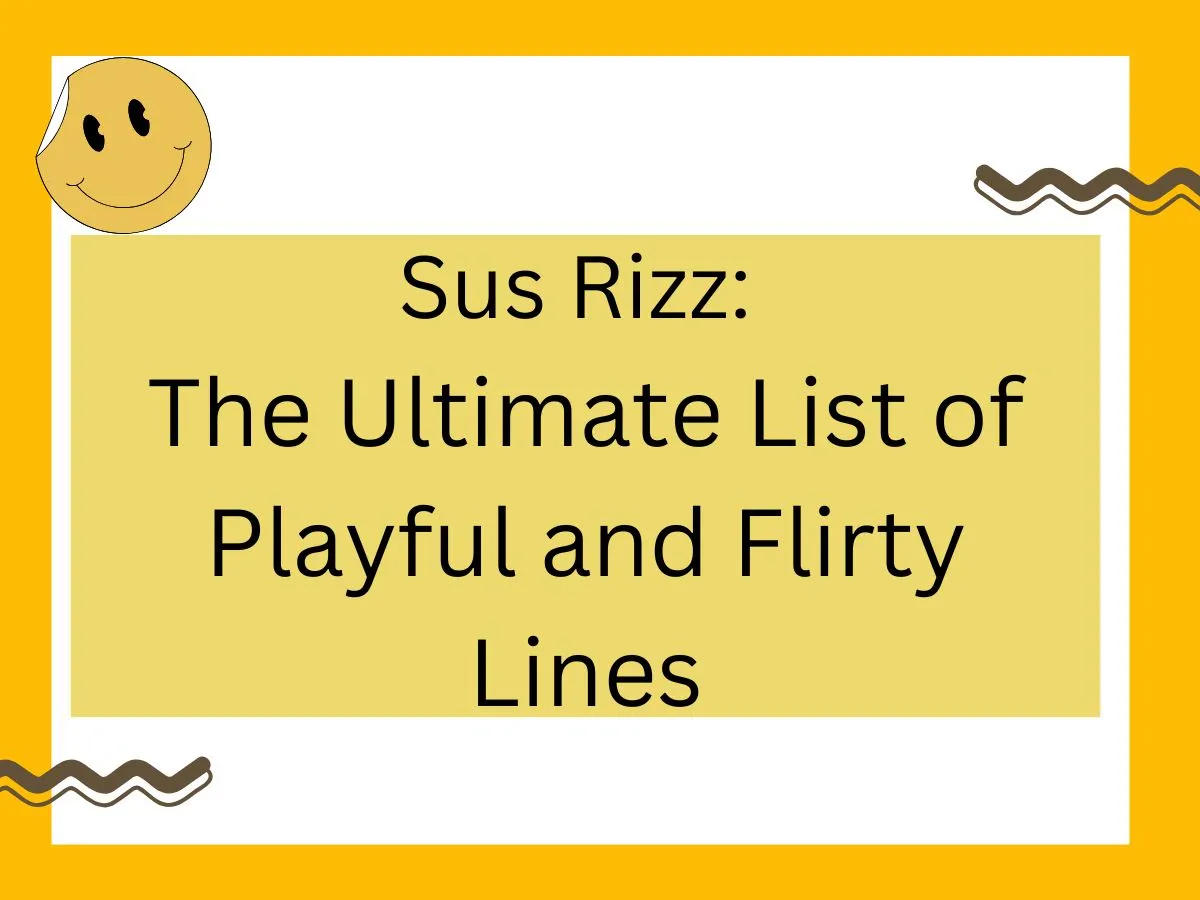 Sus Rizz Lines