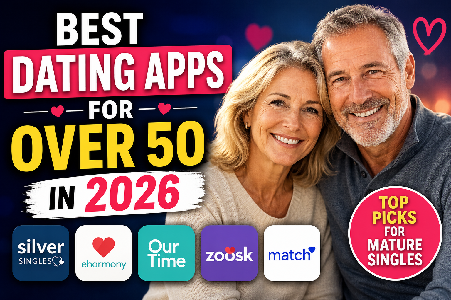 Best dating apps for over 50 2026