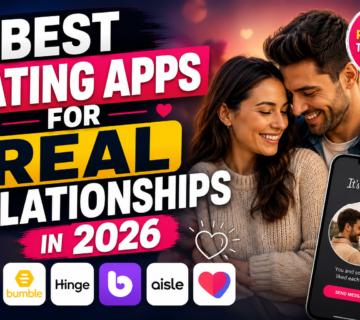 Best dating apps for real relationships 2026